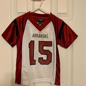 2T ( toddler) size Razorback Football Jersey